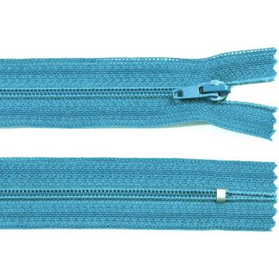 Spirálový zip no.3 nerozepínací 45cm - více barev color: 615 modrá