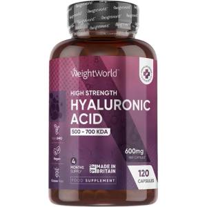 WeightWorld Hyaluronic Acid 600 mg [120 капсули]
