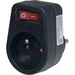 CONNECT IT Konnoc DX-FZBK-01/01A branch 1x socket with switch black