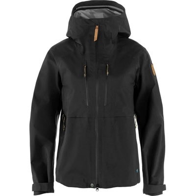 Fjällräven Дамско водоустойчиво яке Fjällräven Women's Keb GTX Jacket Waterproof jacket - Black (102-5039-0113)