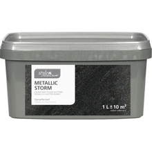 StyleColor Metallic Storm 1 l černý se zlatými třytkami