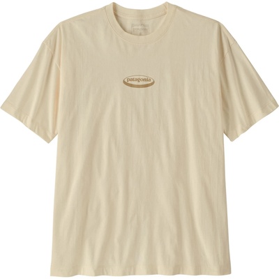 Patagonia Дамска тениска Patagonia Women's 95 Oval Logo Oversized T-Shirt - Undyed Natural (916-6148-0313)