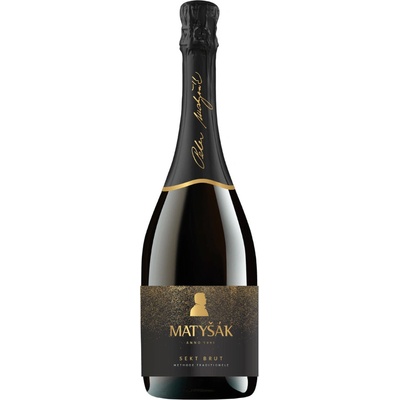 Matyšák Sekt biely 13% 0,75 l (čistá fľaša)