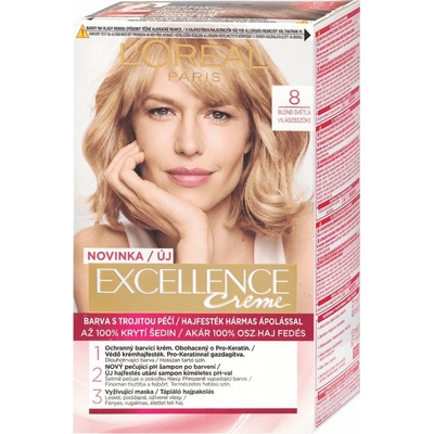 L'Oréal Excellence Creme Triple Protection 8 blond svetlá