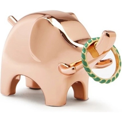 Umbra stojan na prstýnky Anigram Elephant měděný