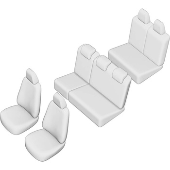 UMBRELLA Калъфи за седалки за dacia logan mcv 7 седалки 2006 (45907)