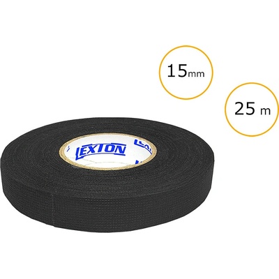 LEVIOR Plátenná izolačná páska 25 m x 15 mm