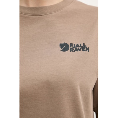 Fjallraven спортна тениска дамска от памук Forest Walk (F14600270)