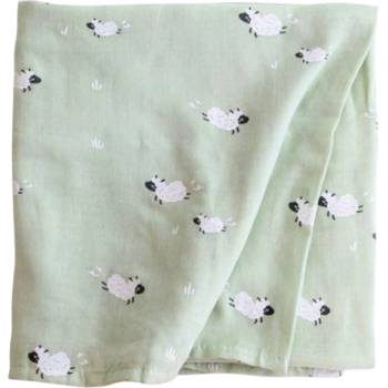 Bonjourbebe Муселинова пелена Bonjourbebe - 120 x 120 cm, Funny Farm (32FF51038)