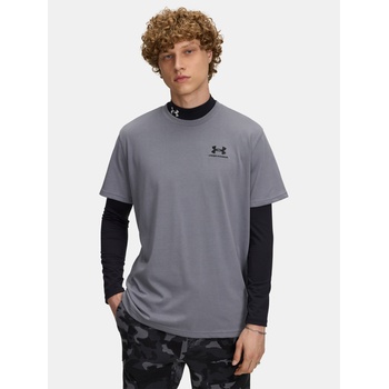 Under Armour Мъжка тениска Under Armour UA M LOGO EMB HEAVYWEIGHT SS-GRY Under Armour | Siv | МЪЖЕ | 3XL