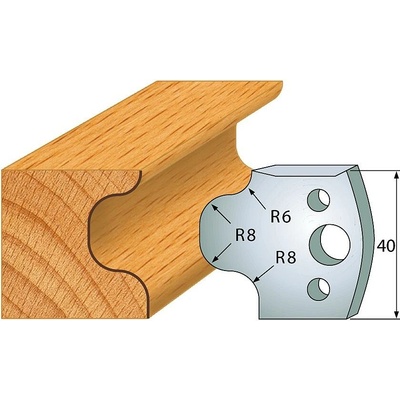 IGM Professional IGM Profil 056 - pár nožov 40x4mm SP F026-056