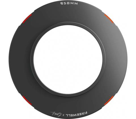 FREEWELL Brandon Li 58mm adapter Ring Compatible only with Basic & Pro Kit