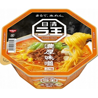 Nissin Cup Raoh Japonský instantný ramen s príchuťou miso 118 g