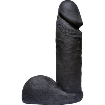 Doc Johnson Vac-U-Lock CodeBlack 6 Inch ULTRASKYN Realistic UR3 Cock 17cm Black