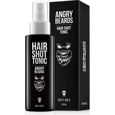 Angry Beards Hair Shot Tonikum na vlasy 100 ml – Zboží Dáma