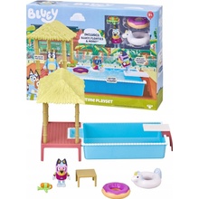 Moose Toys Zábavná herní sada k bazénu Bluey s figurkou Bluey