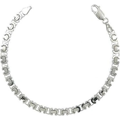 INFINITYSILVER Strieborný náramok bizantina flat 181004023