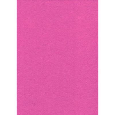 Filc 23 x 30 cm - růžový fluo