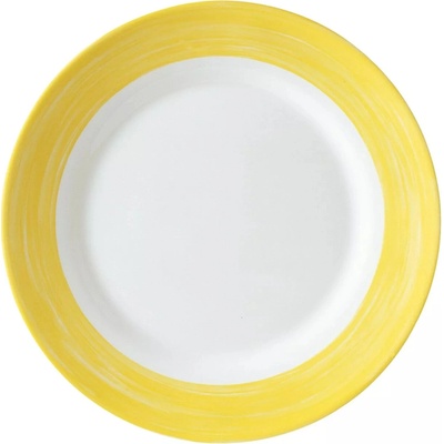 Arcoroc Brush Plytký tanier 23,5 cm žltý 24 ks