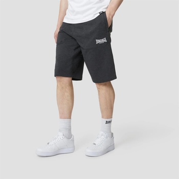 Lonsdale Мъжки 3/4 панталони Lonsdale Heavyweight Jersey three quarterTrousers Mens - Charcoal Marl