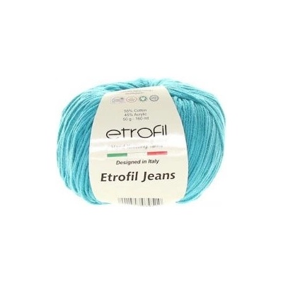 Příze Etrofil Jeans tyrkysová 053