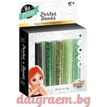 Image 1 of Buki France Комплект 5 цвята мъниста buki pe005 (bkpe005)