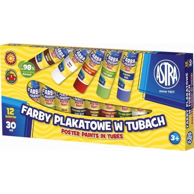 Astra Temperové barvy 12x30ml