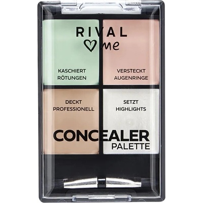 RIVAL Loves Me Paletka korektorů 6 g – Zboží Dáma