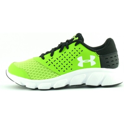 Under Armour Rave Run Boys Trainers Green/Black