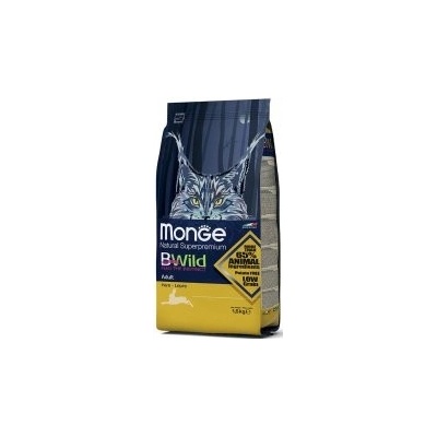 MONGE BWILD Cat Adult Zajíc 35/18 10 kg