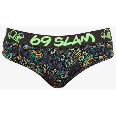 69SLAM Dámske nohavičky bamboo mayan dragon GWBMDG BB