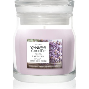 Yankee Candle Dried Lavender & Oak ароматна свещ Signature 110 гр