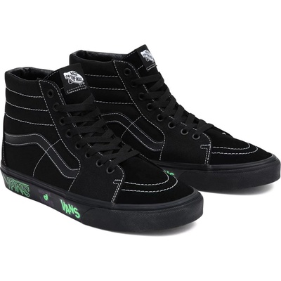 Vans UA SK8 HI live at hov blackout Čierna