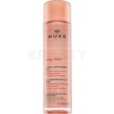 Nuxe Very Rose hydratační micelární voda pro velmi suchou a citlivou pleť 200 ml