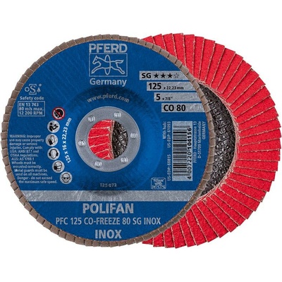 Pferd Lamelový brusný kotouč 125 mm K80 67712580