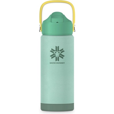 Snow Monkey Kids Dětská termoska 530 ml zelená