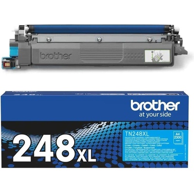 Brother Оригинална тонер касета Brother TN-248XLC, 2300 страници/5%, Cyan (3020101058)