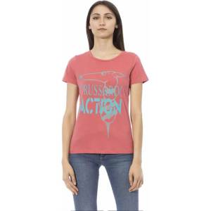 TRUSSARDI Action Дамска тениска TRUSSARDI Action Women T-shirt Ciclamino 2BT02031B