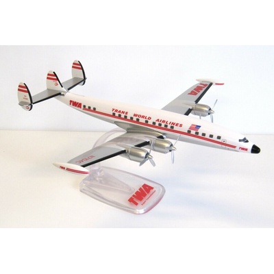 PPC Holland L-1049G Super Constellation Trans World Airlines 1950s Colors Snap-Fit 1:125