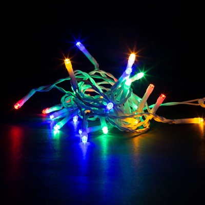 Svetelná reťaz 50LED 5m 8-programov farebná 58900C
