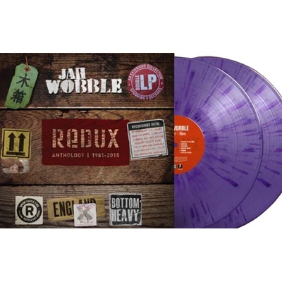 Jah Wobble - Redux (Anthology 1981 - 2015) (Limited Edition) (Clear/Purple Splatter) (2 LP) (5013929304796)