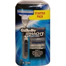 Gillette Mach3 Turbo + 3 ks hlavic