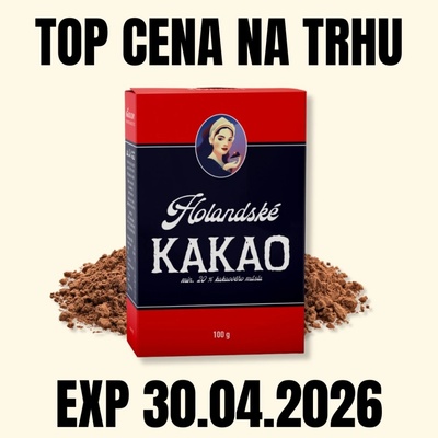 Kávoviny Holandské kakao 100 g – Hledejceny.cz