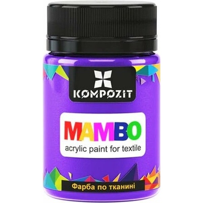 Mambo metalická farba na textil a kožu 50 ml 58 orgovánová