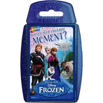 Winning Moves Игра с карти Top Trumps - Disney Frozen Moments (WM25256)