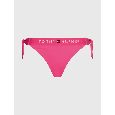 Tommy Hilfiger Бикини Tommy Hilfiger Original Side Tie Cheeky Bikini Bottoms - Hot Magenta