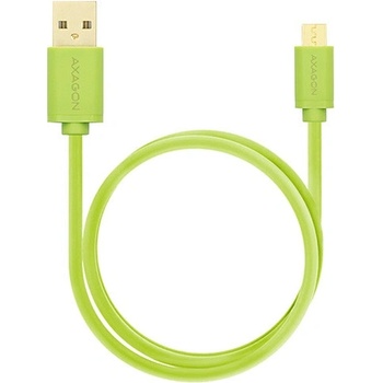 Axagon BUMM-AM02QG Micro USB 2A, 0,2m, zelený