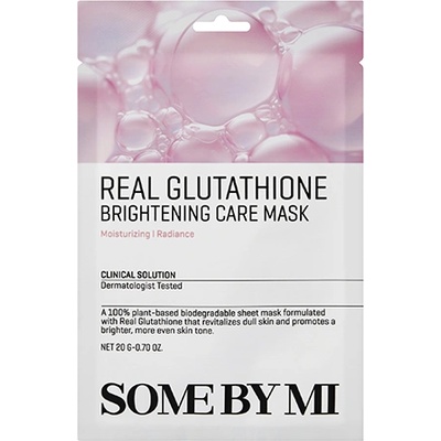 Some By Mi Real Glutathione Brightening Care Mask изсветляваща глутатионова маска за лице унисекс 1 бр
