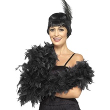 Péřové boa černé 80 g