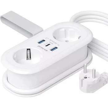 Proove 2 Plug + 3 USB 1,5 m (PSPS25002102)